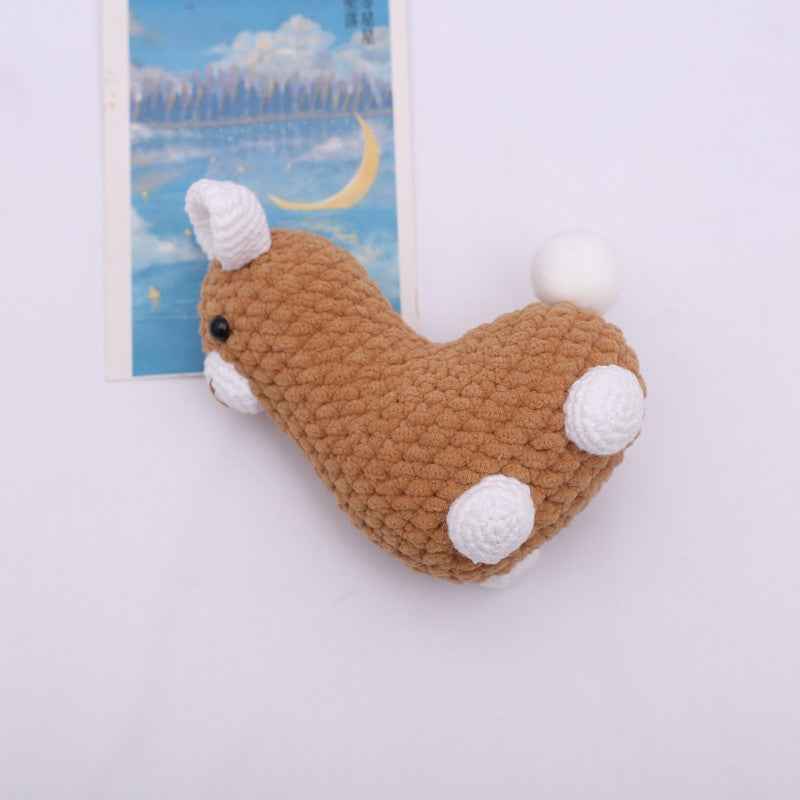 Handmade Crochet Alpaca Doll Weaving finished product