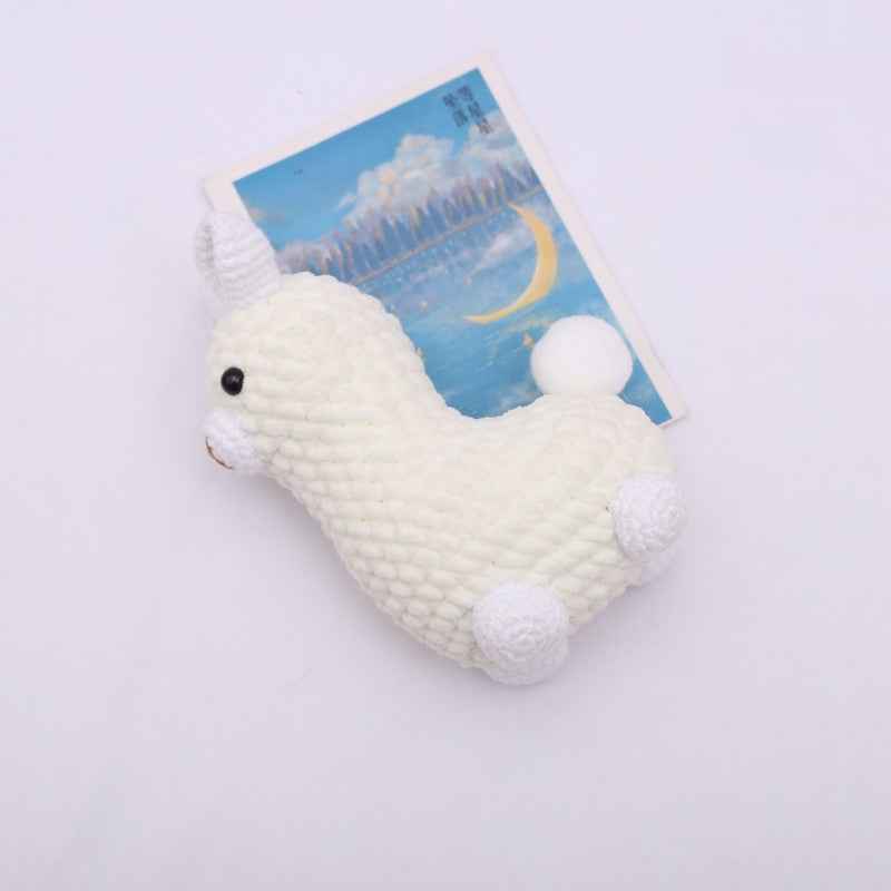 Handmade Crochet Alpaca Doll Weaving finished product