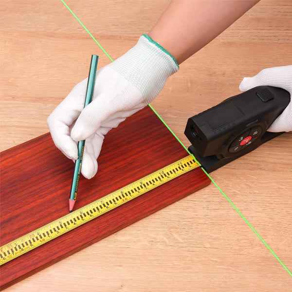ft. digital tape measure with laser, 3-in-1 charging, display