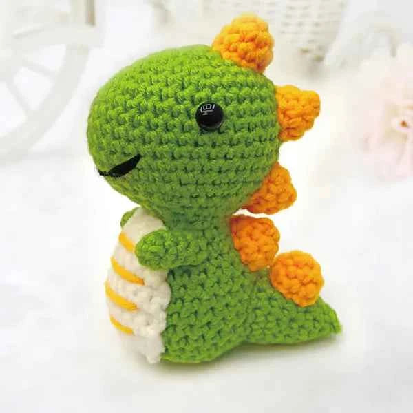 Crochet Animal Toys Starter Kit With Yarn And Hooks