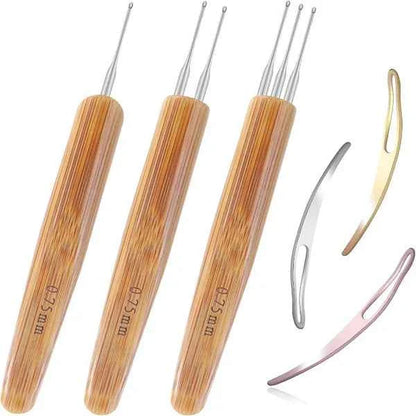 6Pcs Crochet Hooks For Hair