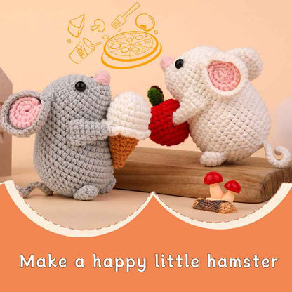 Two DIY weaving kits for little mice