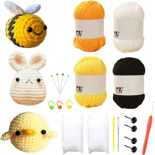 Crochet 3 Different Patterns Kits