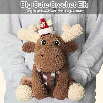 Calf Doll DIY Handmade Crochet Yarn Knitting Kit