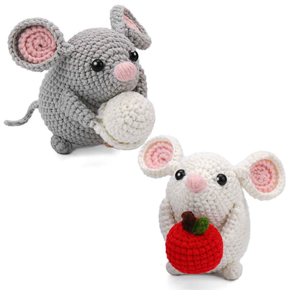 Two DIY weaving kits for little mice