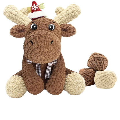 Calf Doll DIY Handmade Crochet Yarn Knitting Kit