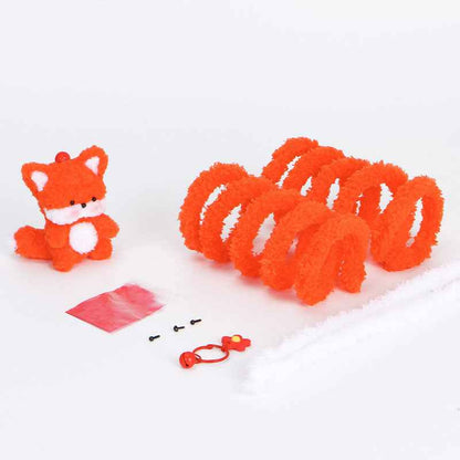 DIY twist stick weaving kit squirrel pendant set combination decompression doll